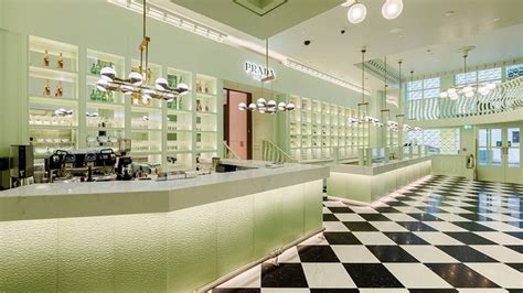 prada cafe harrods reservation|prada's pop up cafe.